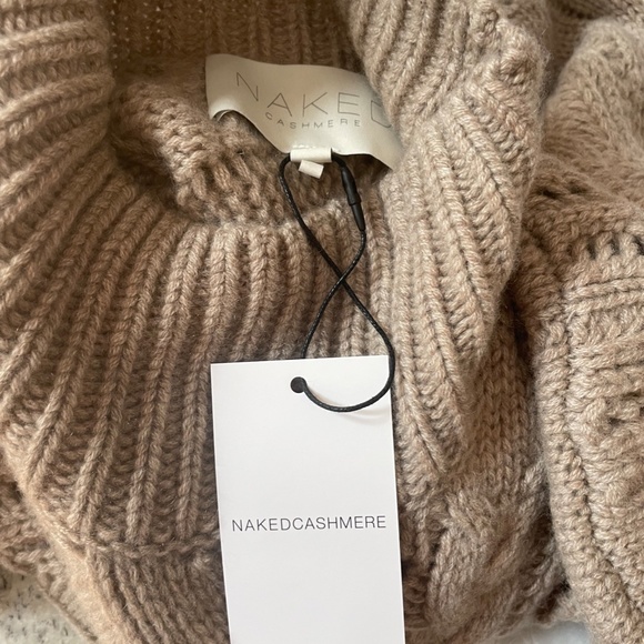 SYLVIE MOCK NECK CASHMERE SWEATER FROM NAKEDCASHMERE - Picture 6 of 9